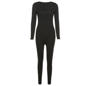 บอดี้สูทระบายอากาศสำหรับผู้หญิงมาใหม่ชุดบอดี้สูทผ้าฝ้ายต่อต้านริ้วรอยสวมใส่สบายดีไซน์ยอดนิยม - Product Image 4