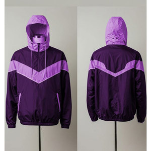 MOVATEXTILES Men's Windbreaker <b>Jacket</b> Waterproof Lightweight Hooded Fishing <b>Hiking</b> Breathable Nylon Windbreaker Tracksuit - Product Image 4