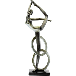 Escultura de Metal Ecológica, Figura Artística de Pareja Enamorada, Decoración de Mesa, Estatua de Diseño Moderno Hecha a Mano, Escultura para Escritorio de Oficina - Product Image 6