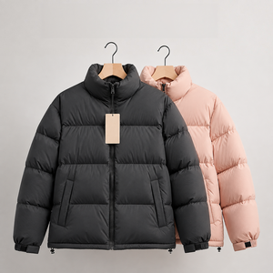 Veste en tricot respirante à fermeture éclair de haute qualité, taille plus, hiver, chaude, confortable, coupe-vent, anti-froid, unisexe, rembourrée, pour homme - Product Image 1