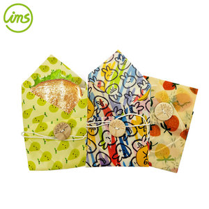 Envoltorio Reutilizable de Cera de Abeja para Hamburguesas y Sándwiches, de Algodón Orgánico con Patrones Coloridos, Plegable y Multifuncional para la Conservación de Frescura en la Cocina - Product Image 5