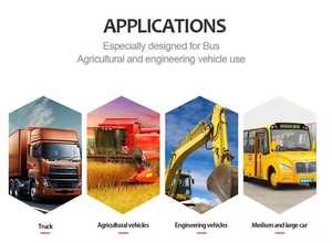 TVS-MDC-05 HD không dây phía sau sao lưu máy ảnh xem rộng phía trước đảo ngược máy ảnh tầm nhìn ban đêm Chức năng chống thấm nước đúng tầm nhìn màn hình - Product Image 5