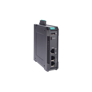 MOXA EDF-G1002-BP EDF-G1002-BP-T Gigabit Ethernet Extender 2 ports DIN Rail -40 °C ~ 75 °C avec option PoE + et Wide Temp - Product Image 1