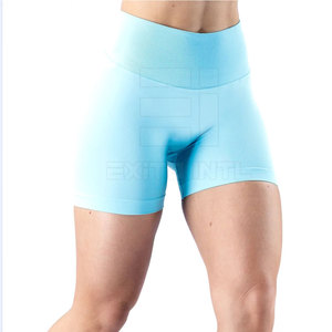 Shorts de Yoga para Mujer, Cintura Media, Sólidos, Transpirables, Ecológicos, de Secado Rápido, OEM, Sexys, de Alta Calidad, con Logotipo Personalizado, Shorts Deportivos - Product Image 6