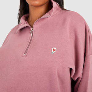 ชุดกีฬาผ้าฝ้าย2ชิ้นสำหรับผู้หญิงชุดกางเกงขาสั้นมีฮู้ดสำหรับฤดูหนาวชุดเล่นกีฬาลำลองผ้าคอตตอนมีซิปครึ่งตัว - Product Image 3