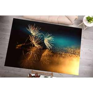 พรมพิมพ์ลายดอกแดนดิไลอัน - พรมของขวัญสำหรับคนรักดอกแดนดิไลอัน พรมทันสมัย พรมตกแต่งร้านเสริมสวย พรมเนื้อนุ่มแบบไม่ถักทอ - Product Image 4