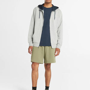 Short de fitness athlétique pour hommes, design personnalisé, taille élastique, cordon de serrage, motif solide, service numérique OEM teint en couleur unie - Product Image 3