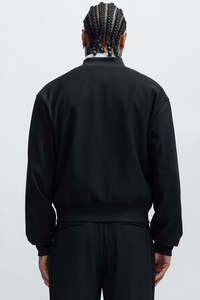 Veste d'hiver légère de haute qualité pour hommes Manteau à bulles personnalisé avec col montant, fermeture éclair, blouson aviateur à capuche par Huzaifa - Product Image 4