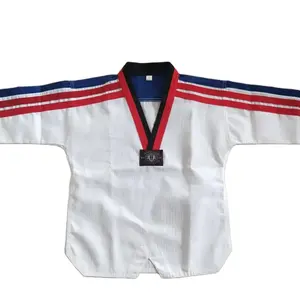 Uniforme de artes marciales con diseño personalizado de proveedores, uniforme de entrenamiento de Karate, Judo, Taekwondo Gi