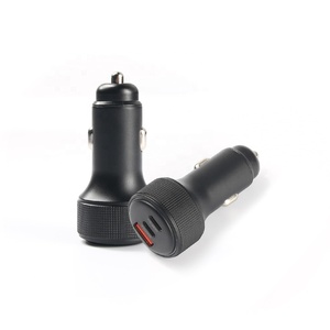 USB PD 45W 30W Type C ที่ชาร์จในรถ<span class=keywords><strong>ย</strong></span>นต์แบบ USB ชนิด C อะแดปเตอร์ที่ชาร์จในรถ<span class=keywords><strong>ย</strong></span>นต์แบบเร็ว3.0 QC สำหรับ iPhone - Product Image 4