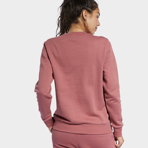 Sweat-shirt en coton 100% tricoté sur mesure pour femmes, écologique, dernier style, décontracté, vêtements d'hiver, logo sur le devant, prix de gros - Product Image 6
