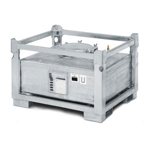 Contenitore ASF, a parete singola, volume da 200 a 1000 litri, zincato a caldo - Product Image 1