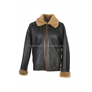 2026 OEM Premium Quality Best Selling Men's <b>Sheepskin</b> <b>Jacket</b> Custom-Made Design Low Moq Wholesale Price Heated Fashion <b>Jackets</b> - Product Image 1