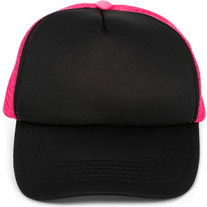 Vente en gros de casquettes de camionneur personnalisées avec des panneaux en maille avant en sergé de coton et une fermeture à glissière pour l'image de marque et la mode - Product Image 4