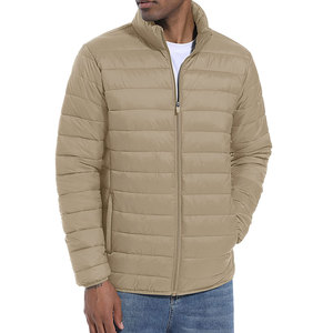 OEM Customizable High Quality Men's Winter Slim Fit Bomber Jacket Soft Casual Quilted Canvas <b>Warm</b> Breathable OEM Service - Product Image 1
