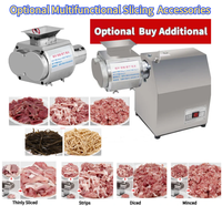 Harga komersial elektrik keema blender perajang daging mesin pemotong penggiling untuk hamburger dan prosesor makanan pemotong penggiling