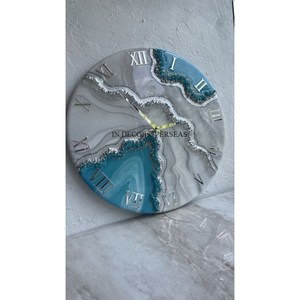 Gorgeous Look High Grade Gold Plated Superior Quality Metal Made Fancy Unique Designer Wall <b>Clock</b> For Home & Hotel Living Room - Product Image 2