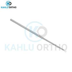 KAHLU ORTHOPEDIC Lot de 10 instruments de curette d'oreille à angle droit de haute qualité Instruments ORL en acier inoxydable tranchants et émoussés - Product Image 6