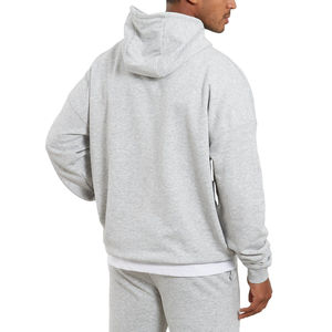 Sudadera Extra Grande de Felpa Francesa 100% Algodón para Hombre, con Capucha y Logotipo Personalizado, Ropa Urbana para Invierno, Suministro al por Mayor - Product Image 3