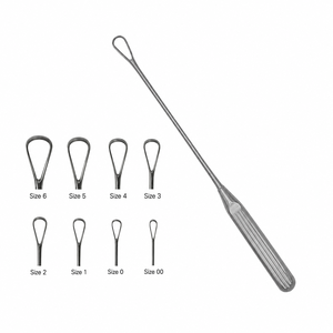 Juego de Curetas Uterinas Sims de 8 Piezas, Hoja Afilada de 11 Pulgadas, 00,0,1,2,3,4,5,6, Instrumentos Quirúrgicos Personalizados de Grado Alemán - Product Image 3