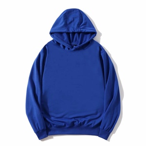 Sudadera con capucha Unisex de punto de poliéster 100% con muestra gratis de OEM, sudaderas con capucha de gran tamaño para hombre, estampado sólido de otoño - Product Image 3