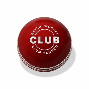 KC ENTERPRISES Paquete de 6 Pelotas de Críquet de Cuero Rojo Club, Mejor Calidad, Estándar Internacional, Hechas en India - Product Image 1