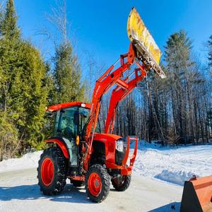 Compre el cargador de ruedas de tractor compacto Kubotas L4760, cargador de ruedas diésel superior frontal resistente, entrega rápida, calidad premium - Product Image 1