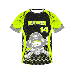 Uniformes de béisbol y sóftbol para jóvenes personalizados, camisetas de béisbol transpirables, ropa deportiva por sublimación, camiseta técnica impresa - Product Image 3