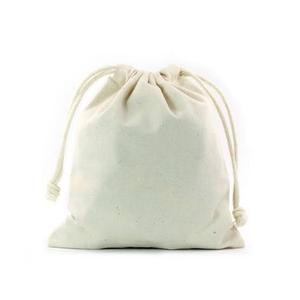 High Quality White Canvas Drawstring Dust Bag Recyclable Cotton <b>Fabric</b> <b>for</b> Earrings Jewelry <b>Storage</b> <b>for</b> Handbags - Product Image 5