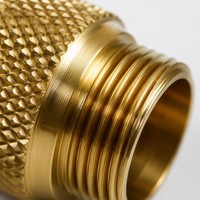 Pièces usinées de précision en laiton CNC, service OEM pour petites séries