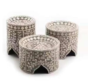 Soporte de postre de nácar de lujo Eid, soporte decorativo redondo para pastel para eventos especiales, fiestas y cenas de lujo, uso de Ramadán - Product Image 5