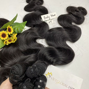 Meilleure vente 100% paquets de cheveux humains cambodgiens Body Wave Genius Machine Double trame cheveux vierges bruts cuticules alignés 100g - Product Image 1