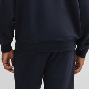 Survêtement à capuche pour homme, coupe confortable et tendance, en molleton doux au toucher, manches longues, coton et polyester, matière respirante, style décontracté - Product Image 5