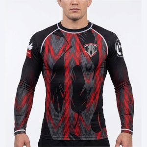 Rashguards à manches courtes personnalisés de haute qualité avec logo sublimé, pour hommes, extensibles dans 4 directions, respirants, pour la gym, la course à pied, la course de fitness, chemises de compression - Product Image 1
