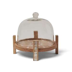 Soporte de pastel de grado alimenticio ecológico de madera clásico con bolsa Opp para uso en cocina y fiestas - Product Image 6