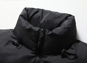 Chaqueta acolchada de hombre de mejor diseño 2025, abrigo de burbujas grueso ajustado cálido de invierno de alta calidad, prendas de vestir exteriores, estilo informal con cuello levantado - Product Image 6