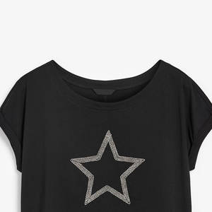 Nueva Camiseta de manga corta con estampado personalizado para mujer de alta calidad, camisetas holgadas de moda de nuevo lanzamiento para mujer - Product Image 5