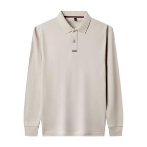 Taille U 220 GSM 80% Coton 20% Polyester Polo brodé Premium Personnalisé Activewear Polo à manches longues pour hommes - Product Image 5