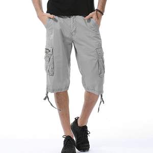 Pantalones cortos de entrenamiento táctico para hombre, ropa de algodón personalizada - Product Image 4