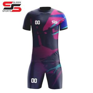 Camisetas de Fútbol Personalizadas Transpirables de Manga Corta, Uniformes de Fútbol para Mujer Estampados a Bajo Precio, Ropa Deportiva de Entrenamiento para Adultos - Product Image 5