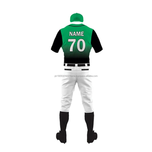 Uniforme de Béisbol de la Mejor Calidad 2026 - Material Spandex/Poliéster de Secado Rápido, Colores Personalizados, Nombres de Equipos, Ropa de Verano para Hombres Adultos - Product Image 3
