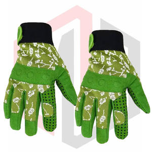 Gant de jardinage 2025 populaire, design personnalisé, antidérapant, compatible écran tactile, matériau sur mesure, poignet tricoté épais 11 oz, pour femme, travail - Product Image 4