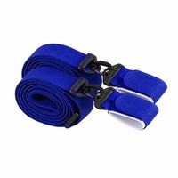 Sangle de ski réglable et porte-bâtons avec bandoulière rembourrée pour un transport facile du matériel de ski