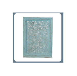 Nouvelle arrivée élégant panneau mural floral en MDF écologique Plaque auto-adhésive de forme personnalisée sculptée professionnellement pour le bureau à domicile - Product Image 2