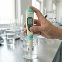 Testeur de conductivité numérique portable Chemins, stylo testeur EC 0-2000 µS/cm, précision 2%, OEM/ODM LEC-101 pour l'eau potable et les piscines