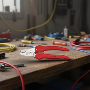 Cisailles à câbles Knipex à tête polie avec poignées gainées de plastique extrudé – Produit de coupe et de cisaillement - Product Image 3