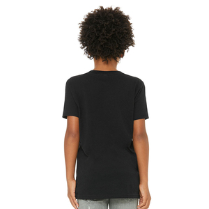 Logo personnalisé T-shirts de course à la mode pour enfants 100% jersey de coton à manches courtes vêtements de fitness conception teint en plaine - Product Image 6