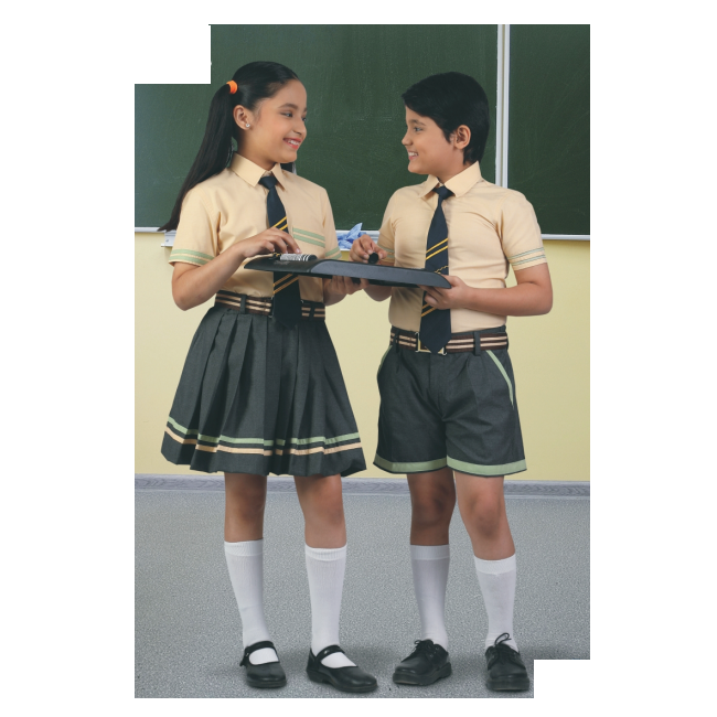 Best Selling OEM School Dress in India for Girls Boys