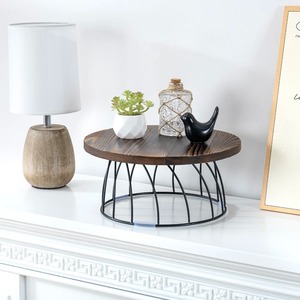 Soporte de madera y resina para pasteles, elegante soporte decorativo para postres para bodas, fiestas de cumpleaños y uso moderno en la cocina del hogar de la India - Product Image 3