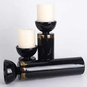 Decorative Lantern Home Decors Wedding Decoration Candlestick Plate <b>Taper</b> <b>Candle</b> Holder Stand Wholesale Manufacturer Supplier - Product Image 4